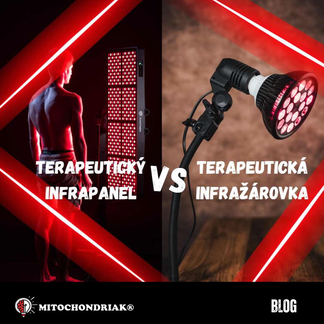 Rozdíl mezi terapeutickými infrapanely a infrazářivkami blog EasyLight Mitochondriak